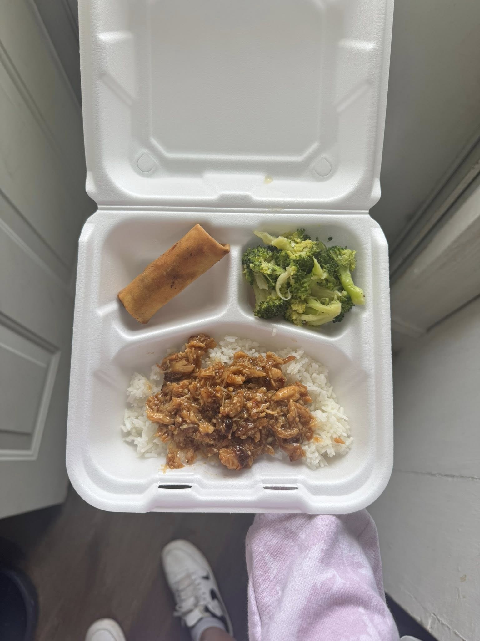 A hot meal ready for the community